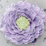Amethyst Pincushion Soap Flower