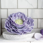 Amethyst Pincushion Soap Flower - Image 2