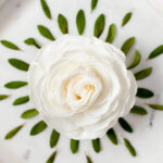 La Grâce De Dieu Creamy Rose Soap Flower