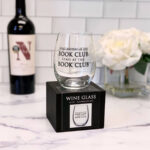 Book Club Wine Glass - Image 4