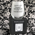 Successful Woman Wine Glass