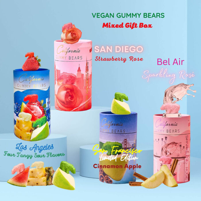 Sweet Vegan Gummy Bears Gift Boxes - Image 2