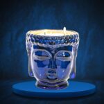 Buddha Royal Sapphire 24K Gold Scented Candle - Image 3