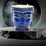 Buddha Royal Sapphire 24K Gold Scented Candle - Image 2