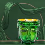 Buddha Royal Emerald 24K Gold Scented Candle - Image 2
