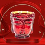 Buddha Royal Ruby 24K Gold Scented Candle - Image 3